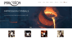 Desktop Screenshot of impressioncymbals.com